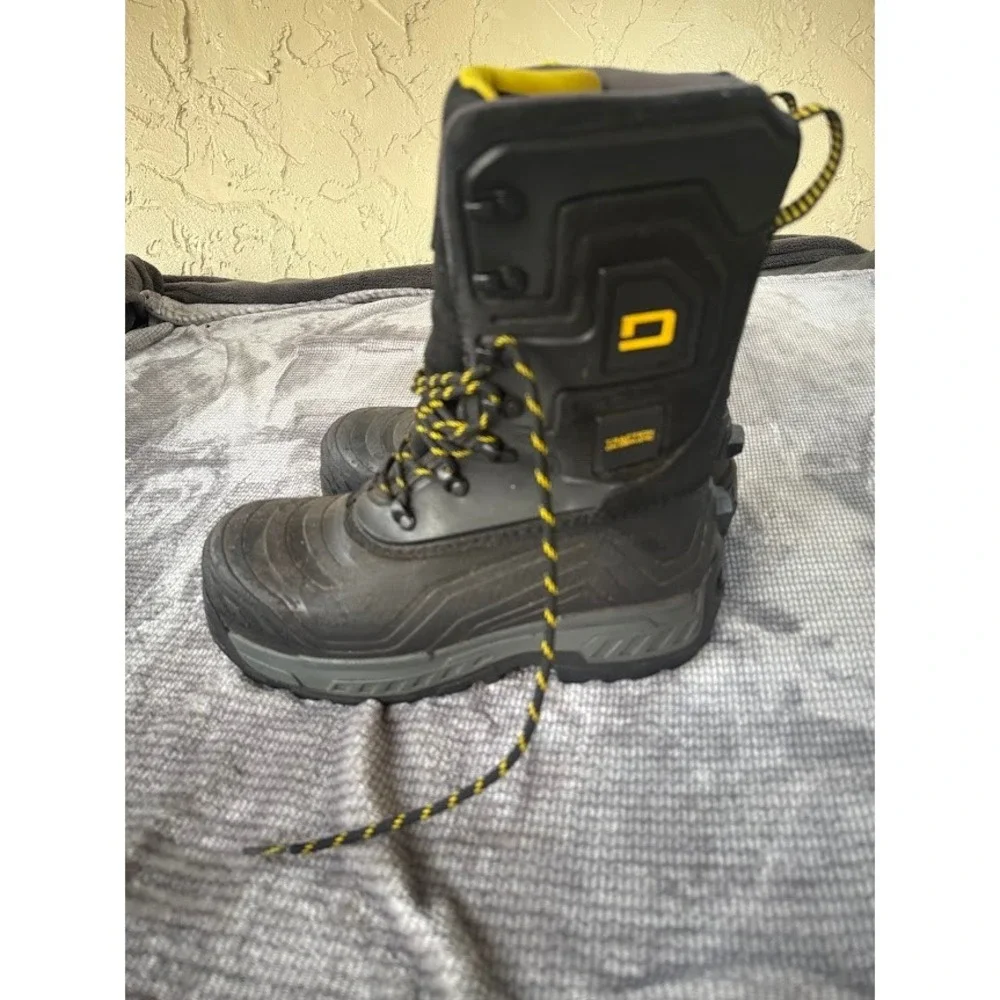 T-Max 400 Traction On Demand Mens Black Work Boots High Top Safety Composite Toe